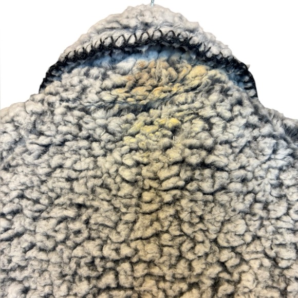 NWOT Charter Club Grey Shaggy Teddy Fleece Robe Tie Sweater Sleepwear Size M/L - Picture 5 of 8